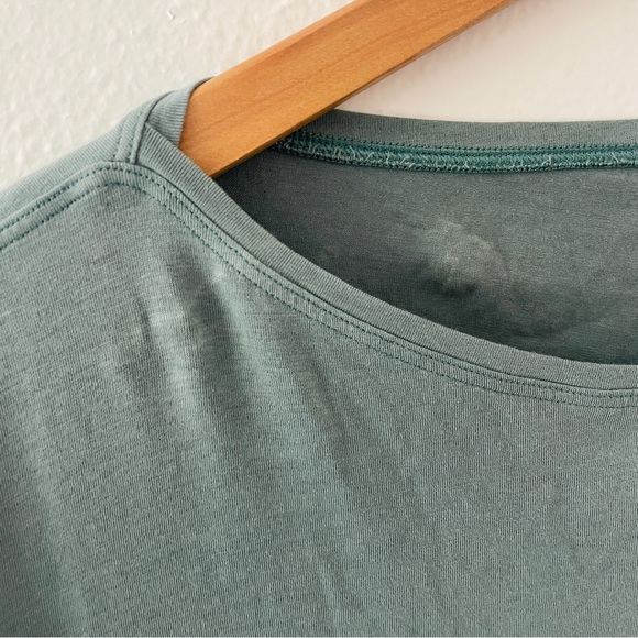 Lululemon Back in Action Long Sleeve Top - Tidewater Teal Green - Picture 8 of 9